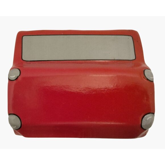 Happy Valentines Day Red Truck Planter Ceramic  Flower Pot - Picture 4 of 7